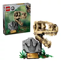 Lego Jurassic World Fóssil Do T Rex Caveira 76964 577pcs