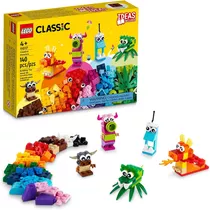 Lego Classic 11017 Monstros Criativos E Livro Ideas 140 Pças