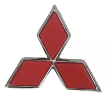Emblema Logo Mitsubishi Rojo Mini 