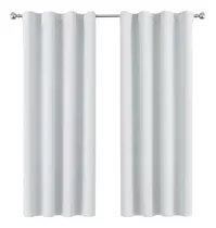 Juego De Cortinas Blackout Engomado 130x150cm Bloquea 100%