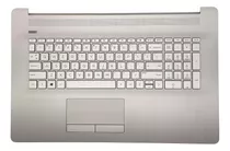 Carcasa Superior Teclado Touchpad Para Hp Laptop 17-by (us)