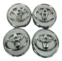 Centro Rin Toyota Tapon Tapa Kit Juego 4 Piezas Emblematico