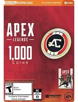 Pc -apex Legends: 1000 Monedas Apex [codigo De Juego]