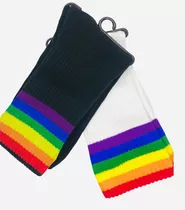 2 Pares De Calcetas Gay Pride, Arcoiris Lgbt+ Orgullo Gay