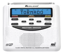 Midland Wr120 Radio Sistema Alerta Sismica Meteorologica