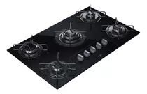 Cooktop Fogão A Gás 73x46cm 5 Bocas Vidro Bivolt - Consul