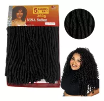 Cabelo Nina Softex Pacotão 400 Gramas Original Crochet Braid