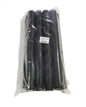 Espirales Plásticos Para Encuadernar 23mm Color Negro.