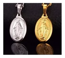 Cadena Con Medalla Milagrosa / Virgen De Los Milagros