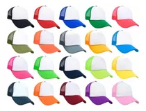 Gorra Trucker Camionera Lisa  Amplio Stock 60 Colores Envios