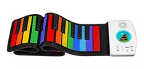 49 Teclas Do Teclado Digital Teclado Flexível Roll Up Piano