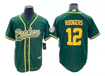 Camiseta Casaca Mlb Green Bay Packers 12 Rogers Talle L