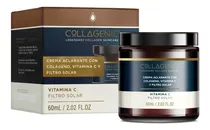 Crema Aclarante Facial 60ml Vitamina C Colageno Filtro Solar Tipo De Piel Todo Tipo De Piel