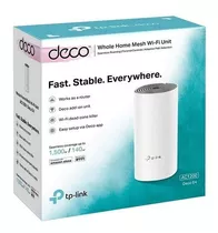 Roteador Wi-fi Mesh Tp-link Deco E4 Branco Dualband 2.4/5ghz