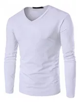 Remeras Entalladas Manga Larga  Slim Fit De Hombre!!