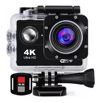 Câmera Filmadora Sports Cam 4k Wifi Controle Prova D'água