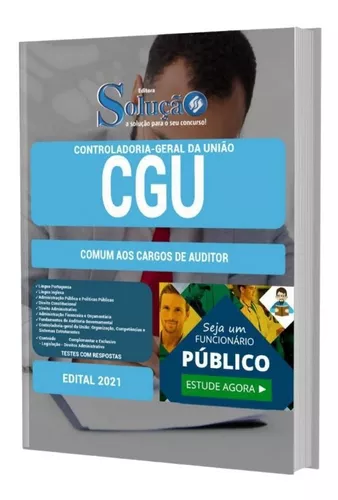 Apostila Cgu Comum Aos Cargos De Auditor Parcelamento Sem Juros