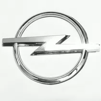 Emblema Traseiro Mala Opel Cromado 6,5cm X 8,4cm 08071