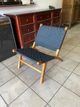 Butaca O Silla De Masaya En Madera De Teca, Totalmente Nueva