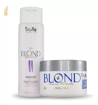Kit All Blond Trulle 2 Produtos Home Care Fios S/ Amarelado