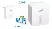 Plc Kit Network Dlink Modem Internet Via Rede Elétrica Wifi