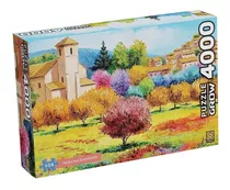 Puzzle Verão Em Lourmarin 4000 Peças - Grow