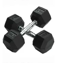 Mancuernas Hexagonales (el Par) Desde 5 Lbs Hasta 50 Lbs 