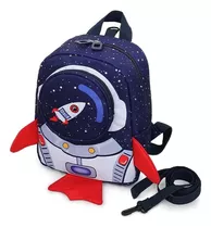 Mochila De Cohete Infantil Niños Niñas Jardín Guardería