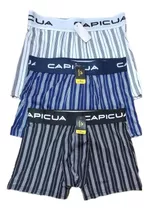   Boxer Hombres  Seda Fría Talle Pack X6