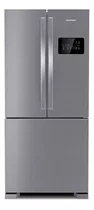 Geladeira Frost Free Side Inverse Inox Bro85ak Brastemp 110v