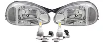 Juego Optica Chevrolet Corsa 1999 2000 2001 2002 + Cree Led