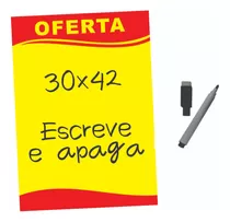 10 Placas Cartaz De Oferta Promoção Preço 30x42