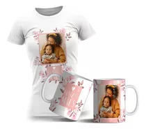 Pacote Artes Vetores Dia Das Mães Camisa E Caneca Sublimação