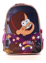 Mochila De Gravity Falls De Mabel Con Luces Color Violeta