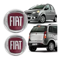 Kit Emblema Logo Fiat Grade Mala Idea 2008 09 10 2012 A 2016