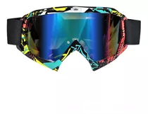 Antiparras Snowboard Motocross Ski Uv400 Flexibles Correa