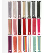 Malla De Nylon Para Apple Watch De 38mm/ 40mm/ 41mm