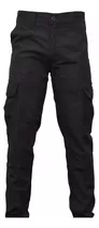 Pantalon Tactico Impermeable Negro Elastizado Ultra Alcatraz