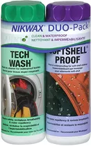 Nikwax Softshell Limpieza E Impermeabilización Paquete Doble