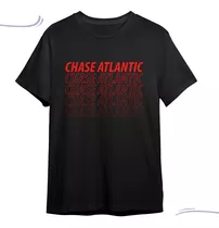 Camiseta Basica Banda Chase Atlantic Logo  Musica Unissex