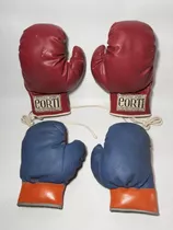 Antiguos Guantes Box Niños Corti Y Otro Lote X 4 Mag 58662