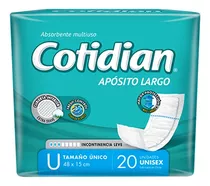 Apositos Cotidian Largos 20 Unidades Incontinencia Leve