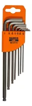 Juego Llaves Allen Bahco Be-9775 Pulgadas 7 Unidades