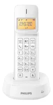 Teléfono Philips  D1401w Inalámbrico - Color Blanco