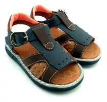 Sandalias Para Niños Azules Sand Pocholin