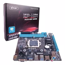 Placa Mãe Kp-h81 Lga 1150 Ddr3 Intel H81 Usb 3.0 Hdmi Pci-e Cor Preto