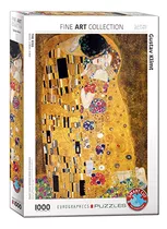 Quebra-cabeça De 1000 Peças De Gustav Klimt The Kiss