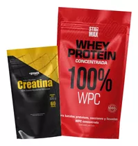 1k De Whey Protein Proteína Starmax + 1 Creatina Monohidrato