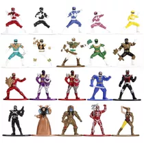 Bonecos Colecionáveis Power Rangers 165 De Metal Fundido Sob