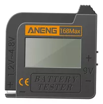 Testador Medidor De Bateria E Pilhas Aneng 168 Max 1,2 A 9v